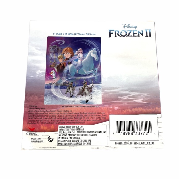 Disney Frozen II 500 Piece Puzzle - Picture 2 of 4